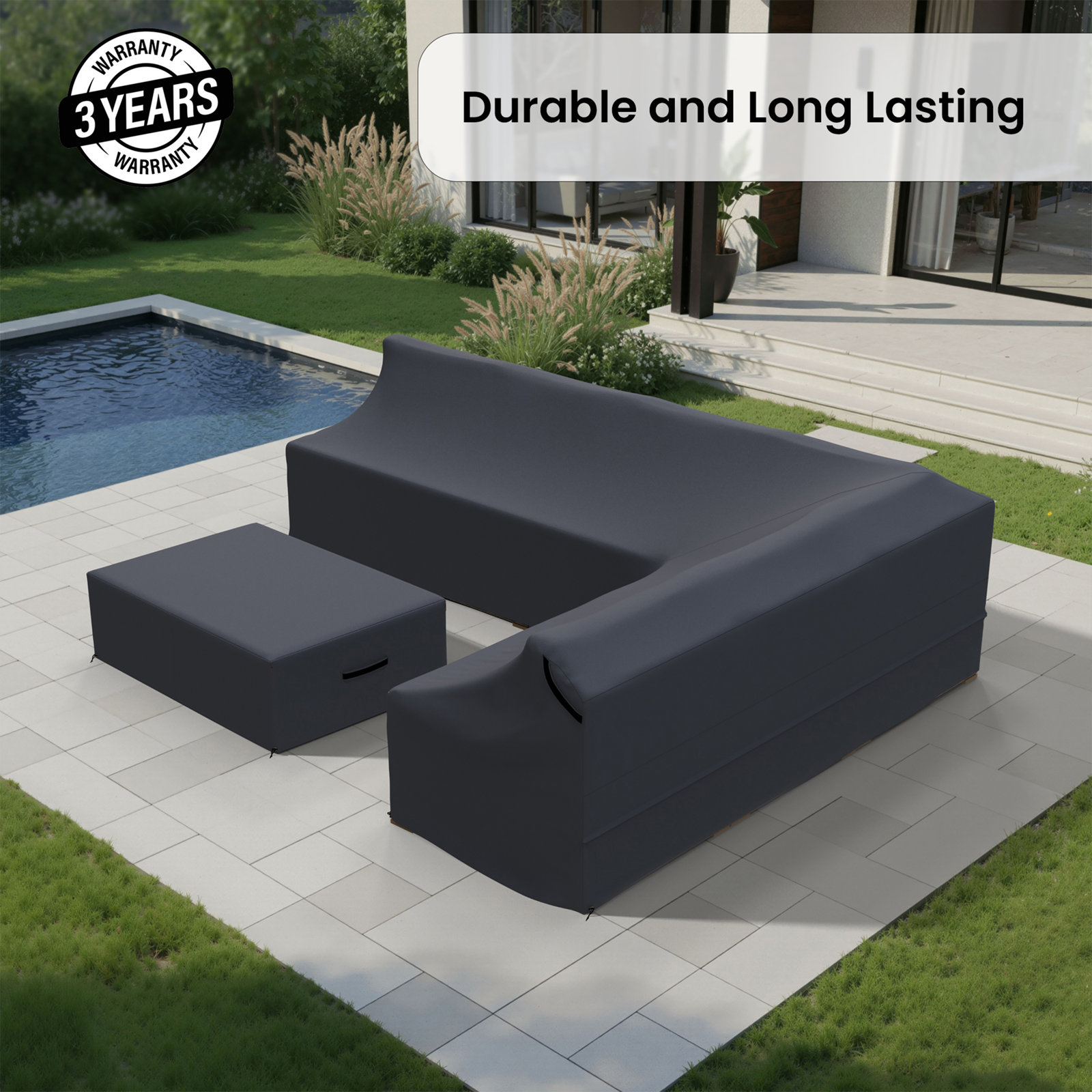 33" Modular Outdoor Patio Sectional Cover