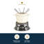 MasterClass Cast Iron Enamelled Fondue Set-103962723