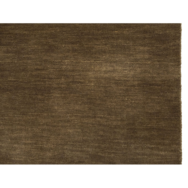 Ottosson Hand Loomed Gabbeh Rug, 100% Wool, Solid Color, Fade & Stain Resistant, Durable, All Sizes, India-Made.