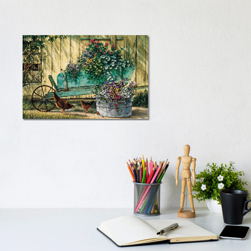 Spring Social by Michael Humphries - Wrapped Canvas Gallery-Wrapped Canvas Giclée, 20.32 cm H x 30.48 cm W