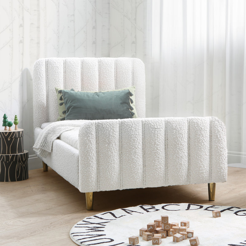 Gatsby Toddler Platform Bed by Second Story Home, Boucle