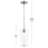 Celino One-Light Pendant with Clear Glass-1888196204