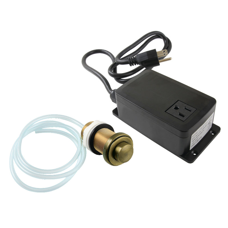 Trimscape Single Outlet Garbage Disposal Air Switch