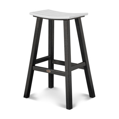 POLYWOOD Contempo 30" Saddle Bar Stool