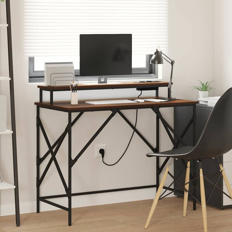 Computer Desk, Brown
