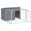 Charyl Galvanised Steel Dog House-1450881203