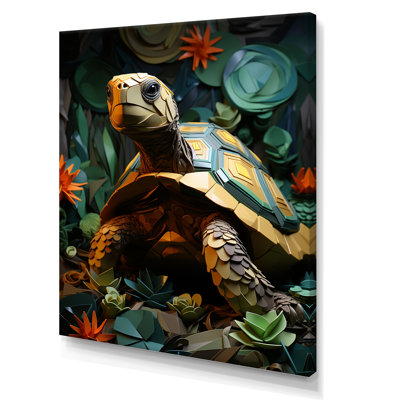 " Cubist Reptile "