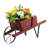 Brynesha Wood Wheelbarrow Planter-1222244573