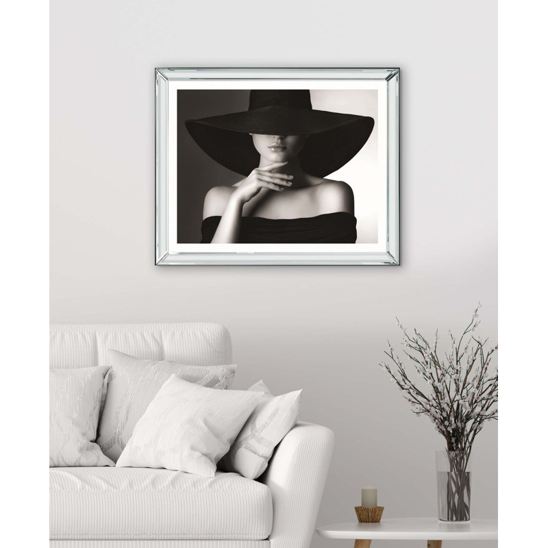 Mystery Lady II - Print on Wood