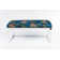 Velvet Upholstered Bench