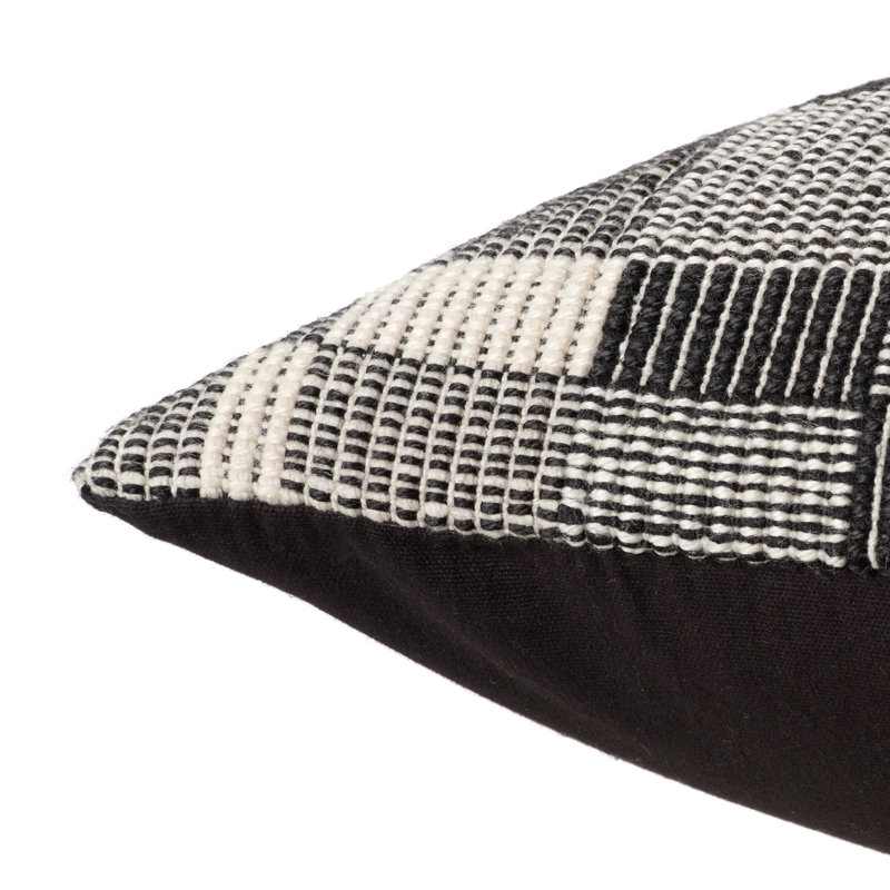 Housse et insert de coussin carré 100% coton Milana, Duvet