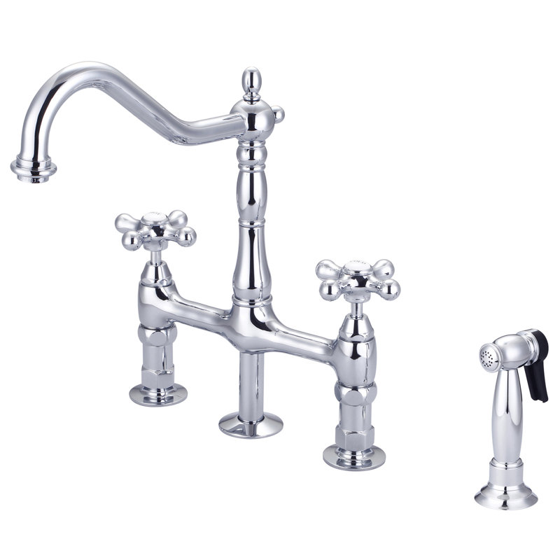Robinet pont Emral, Chrome poli