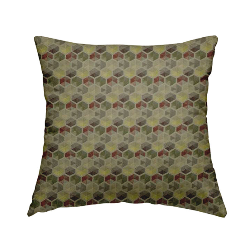 Bourgeois Geometric Rectangular Cushion