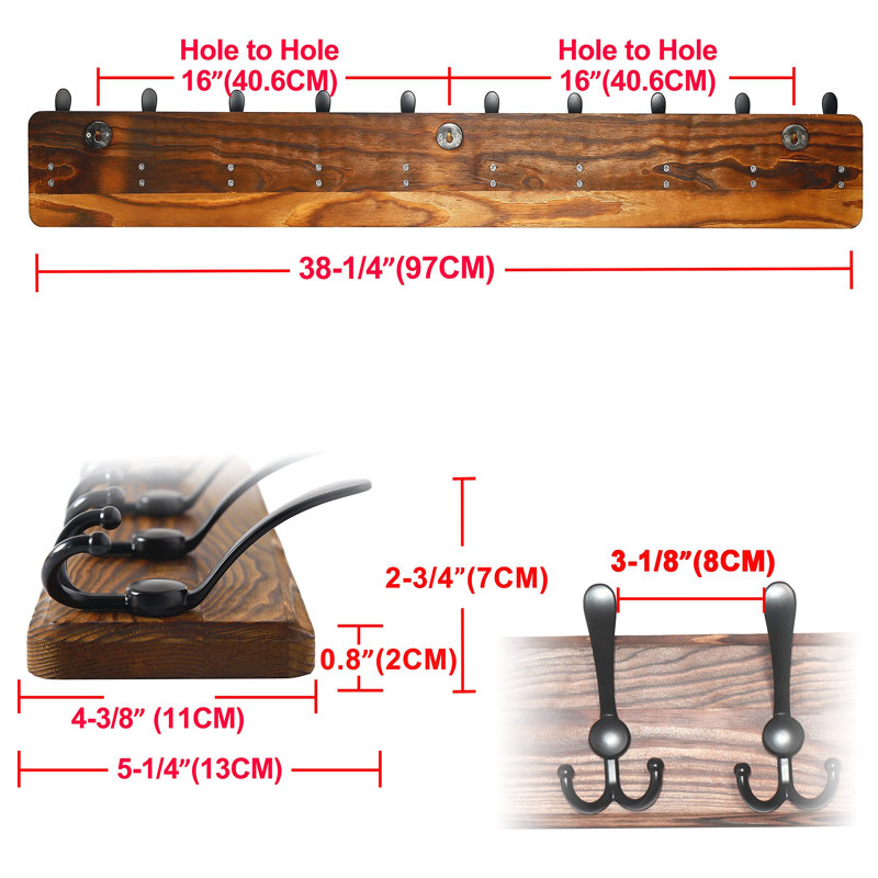 Wall Hook, Brown
