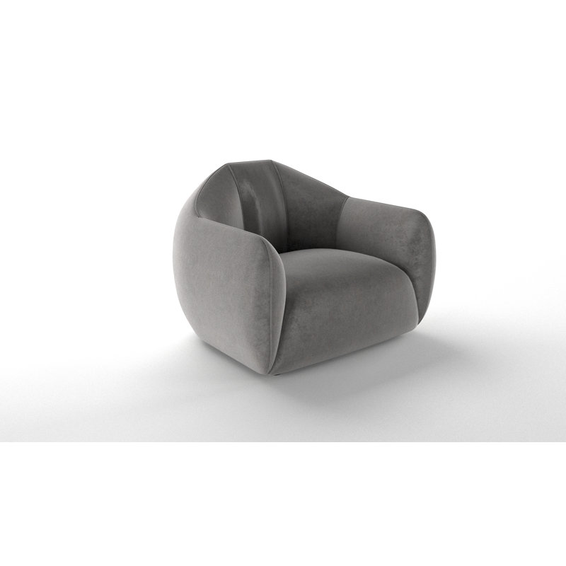 Fitzwater Upholstered Armchair, Mist Grey