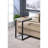 Industrial Snack Table With Cement Surface And Black Metal Legs, For Living Room Texture Frame,