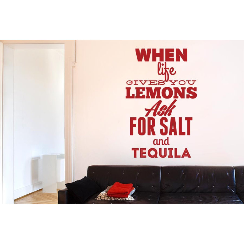 Wall Decal, Dark Red, Medium
