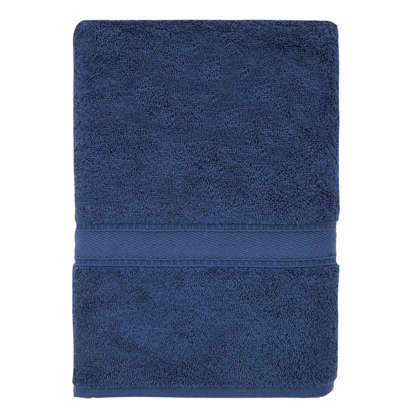 Comerford Midweight Bath Towel, Navy