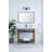 Raya 36'' Single Bathroom Vanity with Resin Top-1946294818