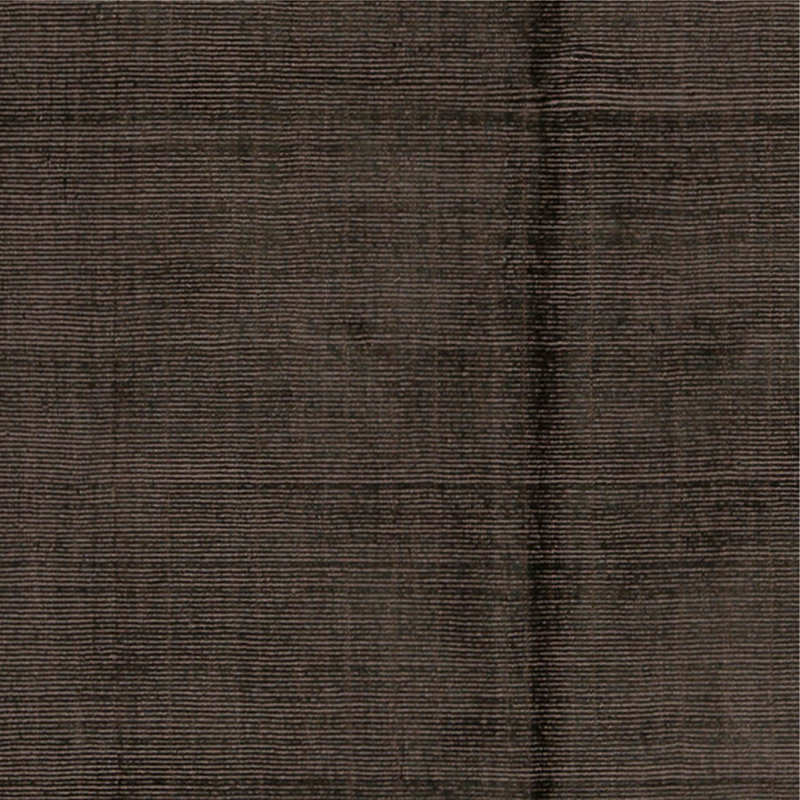 Hand Knotted Wool Area Rug in Black And Grey