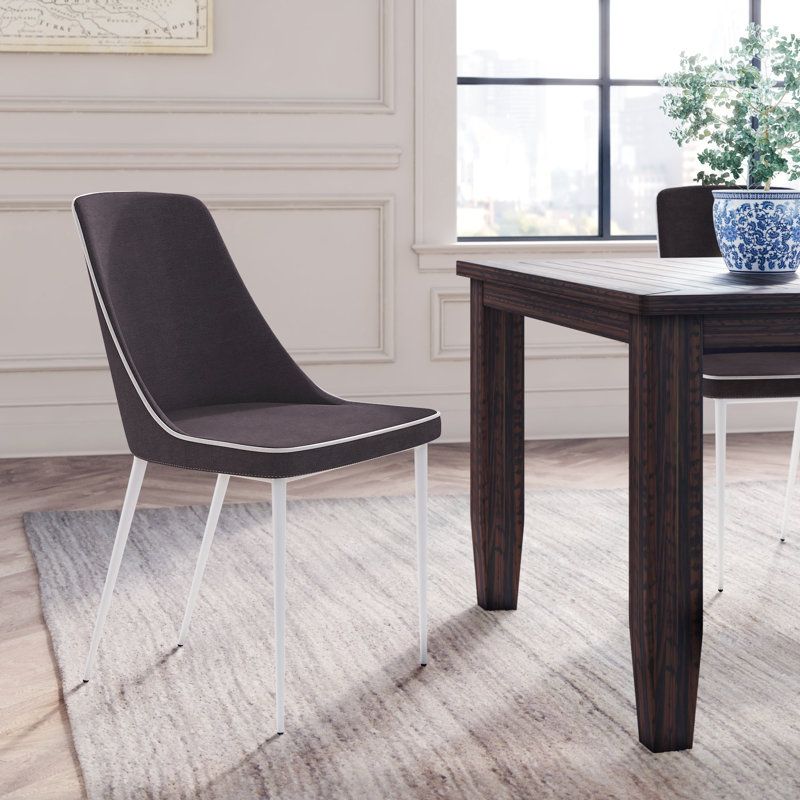 Chaise de salle à manger rembourrée Schiffman