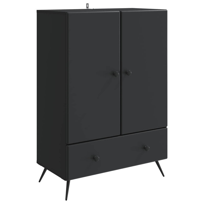 66cm Sideboard, Black