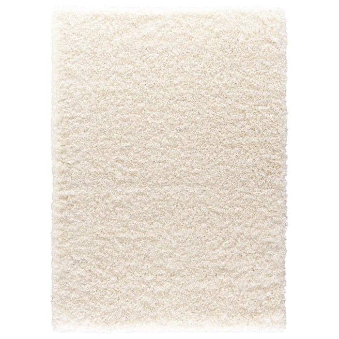 17 Stories Solid Colour Cream Area Rug & Reviews | Wayfair.co.uk