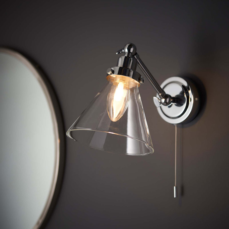 Elysian Bath Sconce, Silver