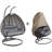 2 Person Swing Chair with Stand