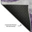 Premium Machine Washable Krause AMF1141 Swirls Rug-1615879