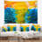 Abstract Polyester Tapestry-28505116