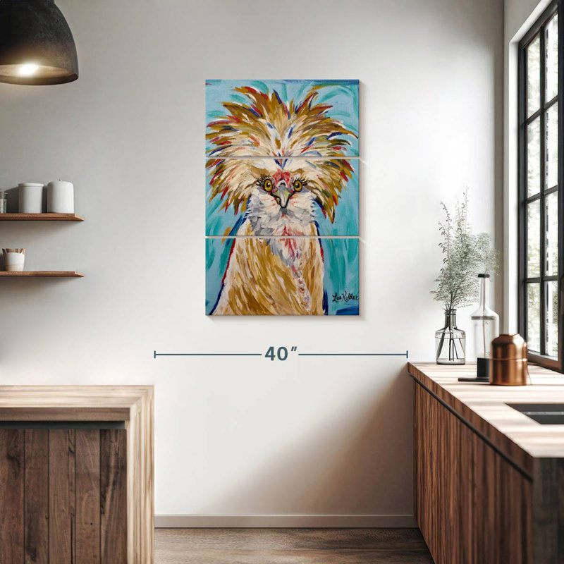 Poulet Brampt, H 38 po x l 24 po