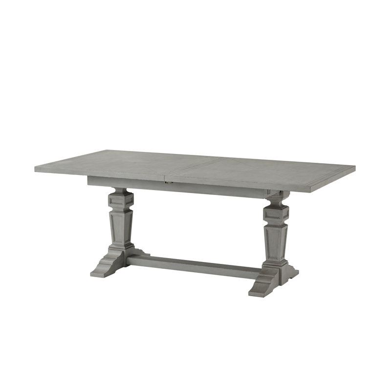 Elsa Extendable Rectangular Dining Table for Ten in Avesta Wood