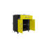 Ensemble de rangement de garage Eiffel moderne avec tiroirs et tablettes amovibles jaunes-747928031