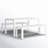 Joel Rectangular Aluminum Patio Dining Set with Polyresin Top -702578760