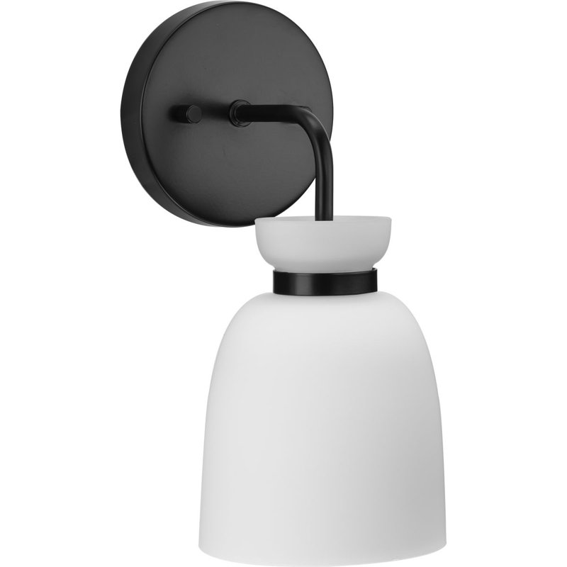 Lexie Dimmable Vanity Light, Matte Black, 1