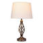 Zoey 49cm Twist Traditional Metal Table Lamp-89052605