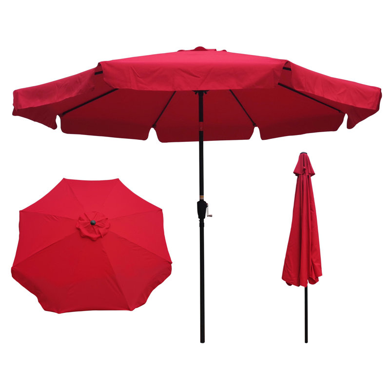 Parasol de patio, Rouge
