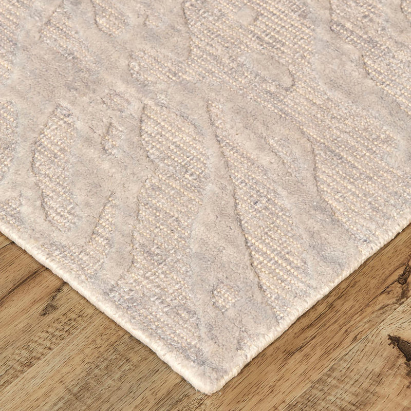 Buil Viscose Abstract Indoor Rug, Rectangle 4' x 6'