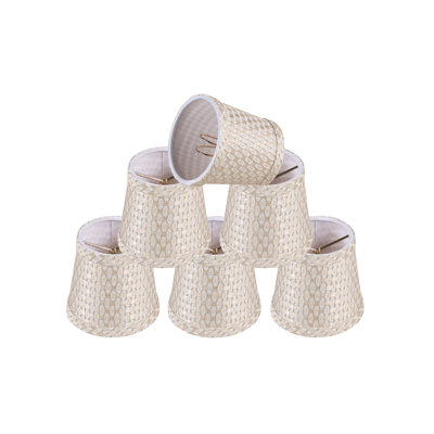 Rakhi 4'' H Polyester Empire Lamp Shade