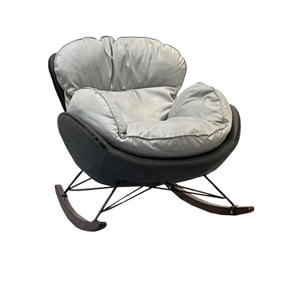 ChairVogue Rocking Chair With Metal Frame Metal Rocking Chair | Wayfair