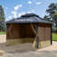 Paroi latérale en polyester pour pavillon de jardin Aoodor-109918659-97531252