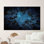 «Starry Night Sky», affiche encadrée sur toile - art mural moderne parfait pour la décoration d'Halloween