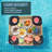 Floating Drink Tray For Pool, Tub, Square Wicker Serving Tray for Drinks, Snacks-131634779