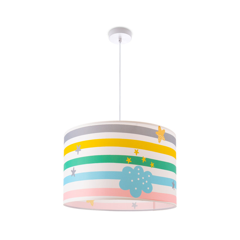 Drum pendant lamp 1-light Nayla