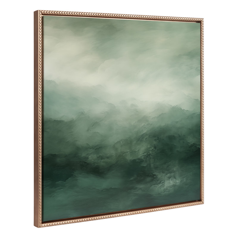 Art abstrait sur toile, paysage abstrait