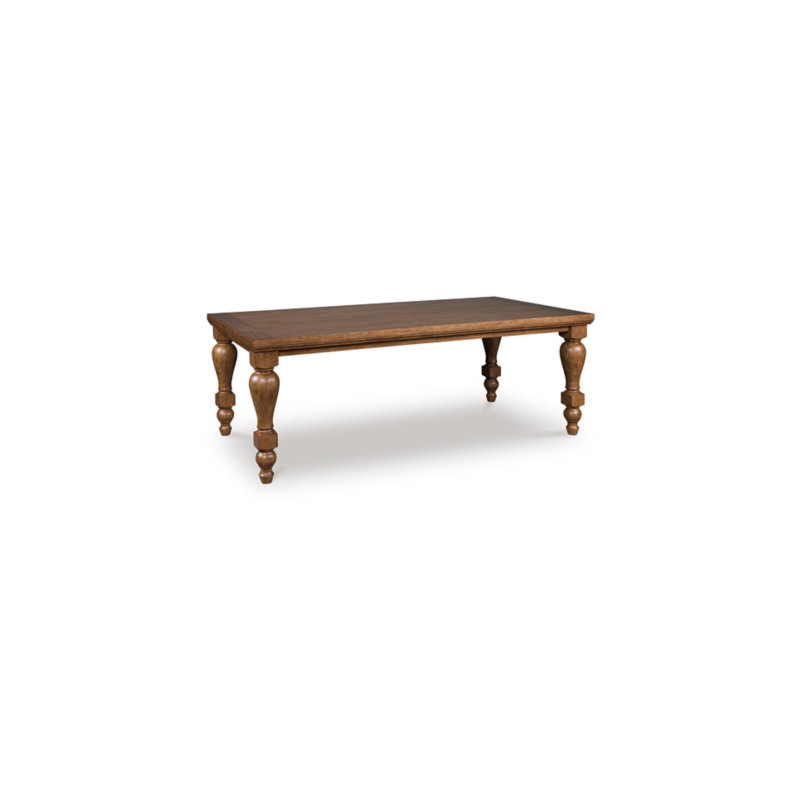 Table de salle à manger Greddinton, H 42 po x L 86 po x l 30 po