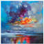 Arisaig Orange by Scott Naismith - Wrapped Canvas Painting-42155490