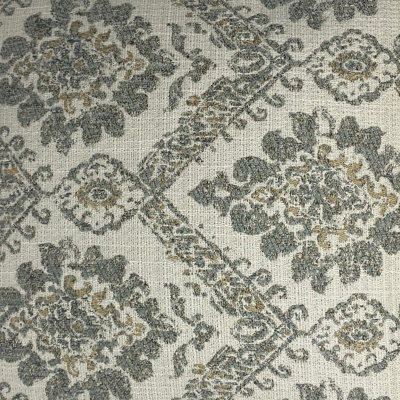 Damask Tan Down Blend Damask Square Pillow