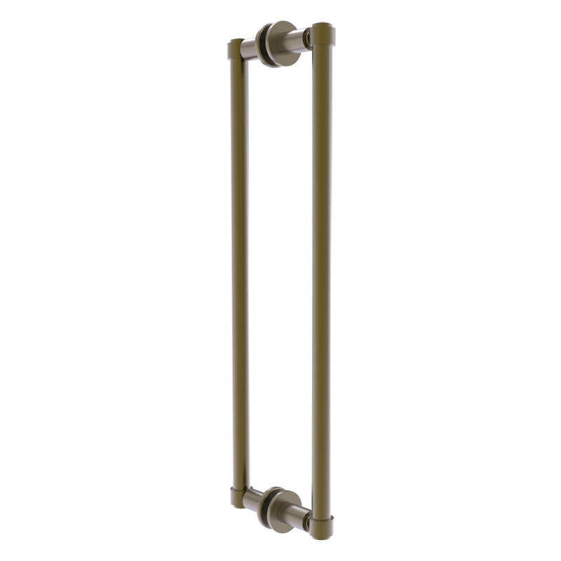 Allied Brass Shutter/Door Accessory, 1.7" H x 20.3" W, Antique Brass